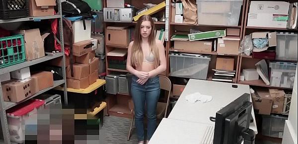  Sexy soft voiced shoplyfter fucked